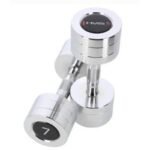 Chrome dumbbells 2x7 kg HMS CHD07 - Image 4