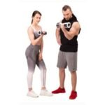 Chrome dumbbells 2x7 kg HMS CHD07 - Image 5