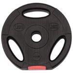 Composite barbell/plates 42kg HMS GSP40 - Image 6