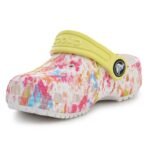 Crocs Classic Tie Dye Graphic Kids Clog T flip-flops 206994-83B - Image 4