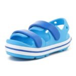 CROCS CROCBAND CRUISER SANDAL T KIDS VENETIAN/BLUE BOLT 209424-4MO - Image 3