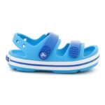 CROCS CROCBAND CRUISER SANDAL T KIDS VENETIAN/BLUE BOLT 209424-4MO - Image 4