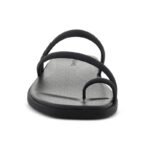 CROCS MIAMI TOE LOOP SANDAL IN BLACK 209862-001 - Image 2