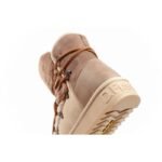 D.Franklin womens winter snow boots, fashionable fur lining, brown beige high - Image 7