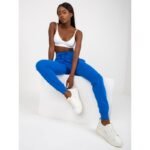 Dark blue basic jogger sweatpants (B-005.56) - Image 4