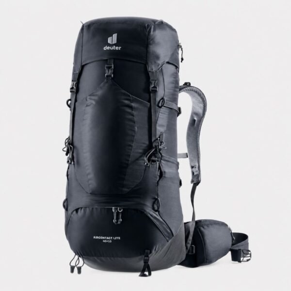 Deuter Aircontact Lite 40 + 10 black/graphite backpack