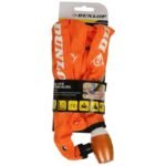 DUNLOP BICYCLE LOCK CHAIN LOCK 120CM LENGTH ORANGE - Image 2