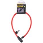 DUNLOP BIKE LOCK CABLE LOCK 0.4x65CM RED - Image 2