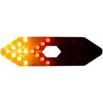 DUNLOP REAR BIKE LIGHT WITH LED INDICATOR USB CHARGING - Image 2