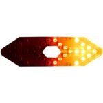 DUNLOP REAR BIKE LIGHT WITH LED INDICATOR USB CHARGING - Image 3