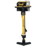 DUNLOP WORKSHOP BICYCLE PUMP 230PSI (16BAR) WITH MANOMETER YELLOW - Image 5