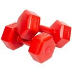 EB FIT composite dumbbell set 2x3kg red 1027036 - Image 4
