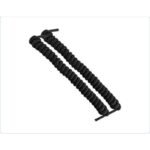 Elastic spiral laces for diabetics