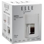 ELLE 1.8L drip coffee maker, white - Image 4
