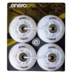 ENERO PRO PU ROLLER SKATE WHEELS 64 MM 4 PCS WITH ABEC 7 LED BEARINGS - Image 2