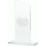 Engraved glass trophy - Image 2