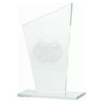 Engraved glass trophy - Image 2