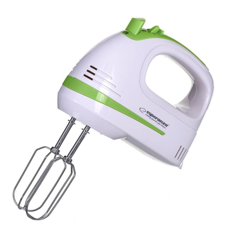lupin-wear-ca-esperanza-apple-pie-hand-mixer-ekm011-400w-white-2032196 Esperanza Apple Pie Hand Mixer EKM011 (400W; white) - Image 1