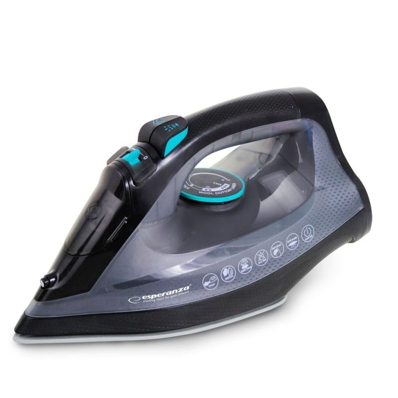 lupin-wear-ca-esperanza-cordless-steam-iron-velvet-ceramic-ehi010-2058182 ESPERANZA CORDLESS STEAM IRON VELVET CERAMIC EHI010 - Image 1