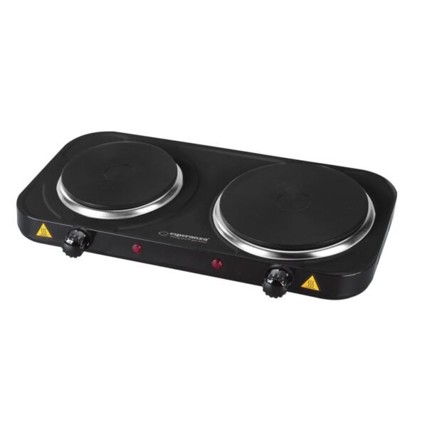 ESPERANZA ELECTRIC COOKER YELLOWSTONE 1500W + 1000W BLACK EKH014K
