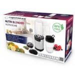 Esperanza NUTRI BOMB EKM030 sports blender for grinding (900W; black and silver) - Image 5