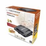 Esperanza PARMIGIANO EKT010 sandwich maker (1000W; black) - Image 8