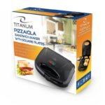 Esperanza Pizzaiola TKT005K sandwich maker (700W; black) - Image 4
