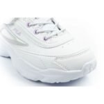 Fila Skye V childrens sports shoes for girls with velcro, white - Image 5