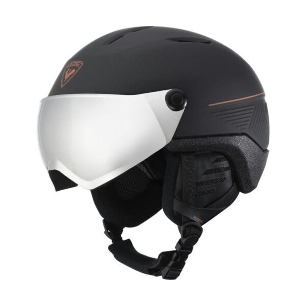 FIT VISOR IMPACTS PHOTO BLACK L/XL ROSSIGNOL helmet
