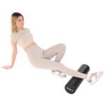 FITNESS YOGA ROLLER EPP BLACK 15x90CM ENERO FIT - Image 4