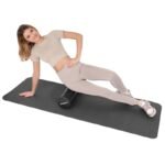 FITNESS YOGA ROLLER EPP BLACK 15x90CM ENERO FIT - Image 6