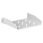 Fixed shelf For 10” cabinets Lanberg AK-1012-S (180 mm; gray) - Image 2