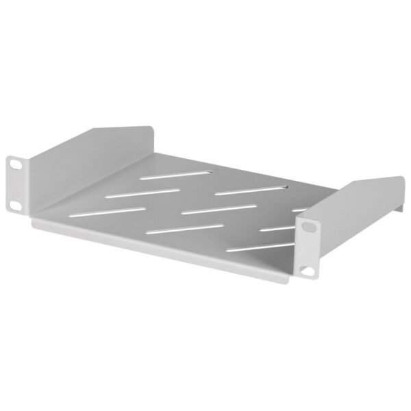 Fixed shelf For 10” cabinets Lanberg AK-1012-S (180 mm; gray)