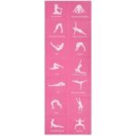 FOLDABLE YOGA MAT 1700x600x5MM PINK ENERO FIT - Image 5