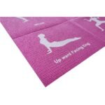 FOLDABLE YOGA MAT 1700x600x5MM PINK ENERO FIT - Image 8