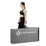 Folding gymnastic mattress gray 2400x1200x50mm HMS MGS01 - Image 4