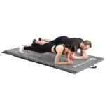 Folding gymnastic mattress gray 2400x1200x50mm HMS MGS01 - Image 5