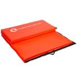 Folding gymnastic mattress red 2400x1200x50mm HMS MGS01 - Image 8