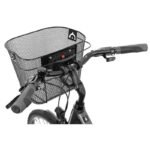 FRONT BICYCLE BASKET CLICK-MOUNTED BLACK - Image 4
