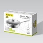 Frying pan with lid 24cm MR-1216-24 MAESTRO - Image 5