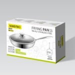 Frying pan with lid 28cm MR-1216-28 MAESTRO - Image 5
