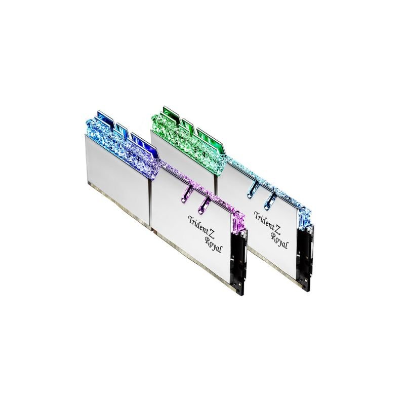 lupin-wear-ca-g-skill-tridentz-royal-rgb-ddr4-2x16gb-3600mhz-cl18-xmp2-silver-f4-3600c18d-32gtrs-3206583 G.SKILL TRIDENTZ ROYAL RGB DDR4 2X16GB 3600MHZ CL18 XMP2 SILVER F4-3600C18D-32GTRS - Image 1