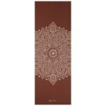 Gaiam Intense Rust Sundial Flower Yoga Mat 5mm 65733 - Image 2