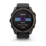 Garmin Fenix 8 Solar Sapphire Titanium Carbon Gray DLC Black watch - Image 2