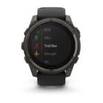Garmin Fenix 8 Solar Sapphire Titanium Carbon Gray DLC Black watch - Image 5