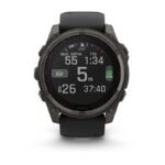 Garmin Fenix 8 Solar Sapphire Titanium Carbon Gray DLC Black watch - Image 6