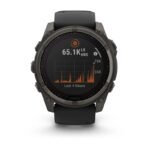 Garmin Fenix 8 Solar Sapphire Titanium Carbon Gray DLC Black watch - Image 8