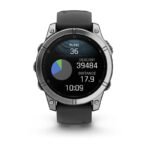 Garmin Fenix E stainless steel watch 010-03025-00 - Image 6
