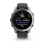 Garmin Fenix E stainless steel watch 010-03025-00 - Image 8