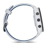 Garmin Forerunner 265 46mm Black Bezel with Whitestone Case White and Blue - Image 8